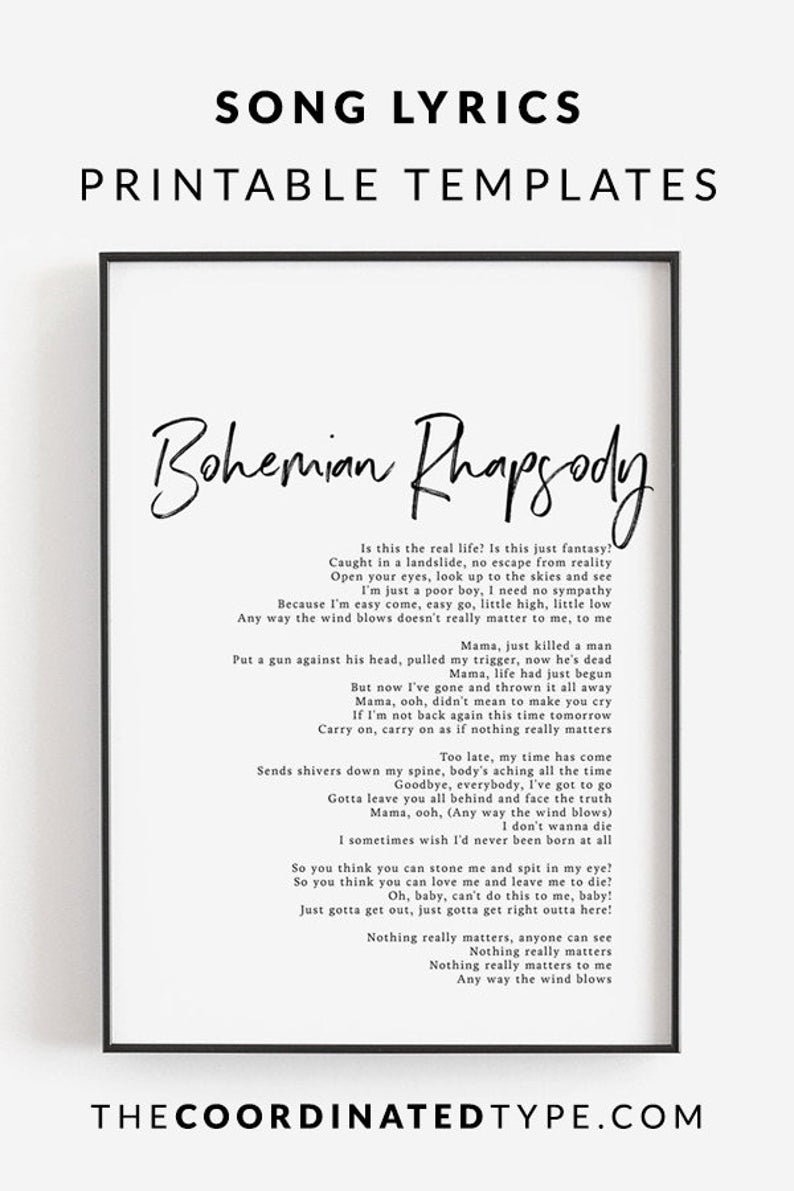 I Want (Song Lyrics) Womens T-Shirt - Rhapsody - It All