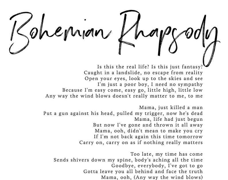 star trek bohemian rhapsody lyrics