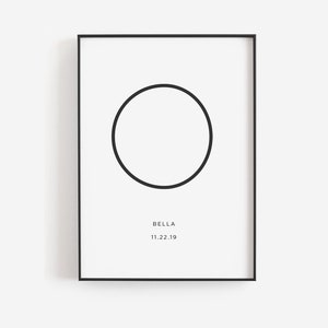 EDITABLE Moon line art, Line drawing, Wall art, Minimalist art, Printable art, Black and white art, Black line art, Line drawing print c31