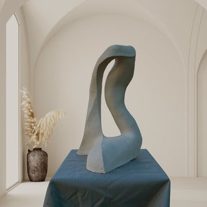 Soplo de aire - escultura de cerámica original de Ivan Stoyanov