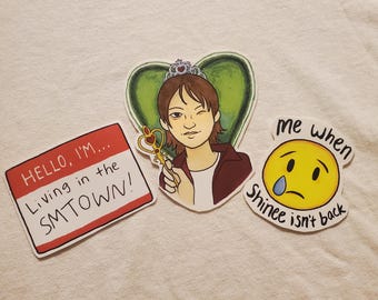 SHINee Onew SMTOWN Kpop Stickers