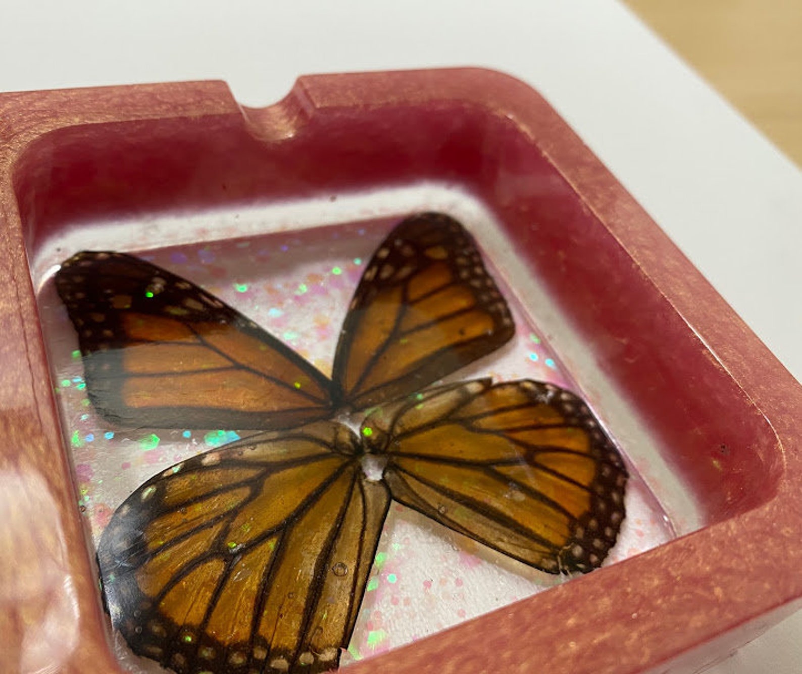 Monarch Butterfly Ashtray Etsy