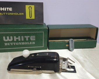 White Buttonholer