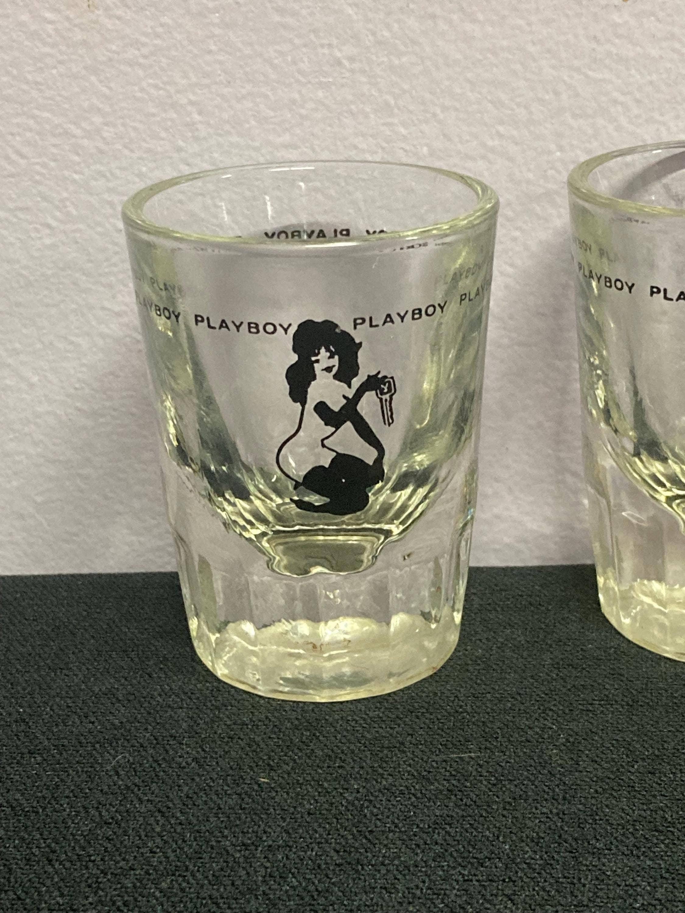 Playboy Drinking Glass Set - Etsy