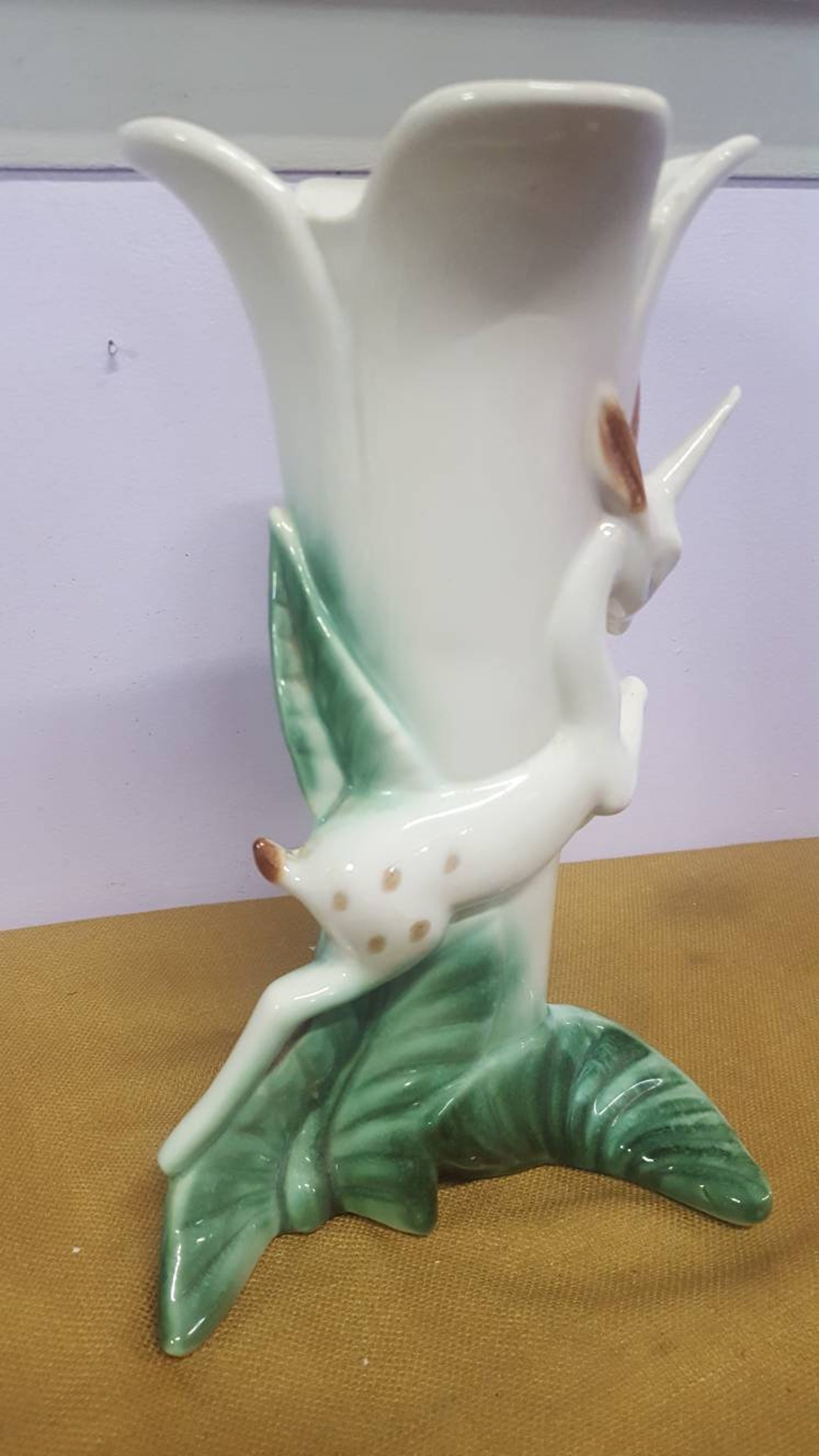 Unicorn Vase, Regal 811USA, Ceramic Pottery, RARE Etsy
