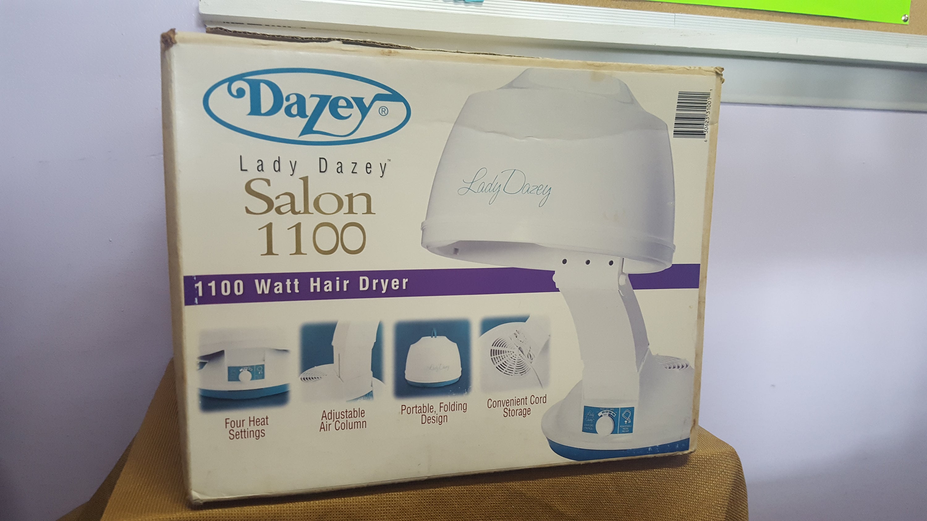 Lady Dazey 1100 Watt Hair Dryer Model 31001 V2 Etsy
