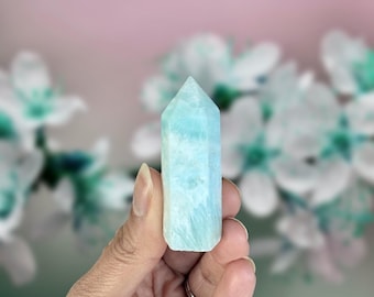 Blue Aragonite Mini Tower