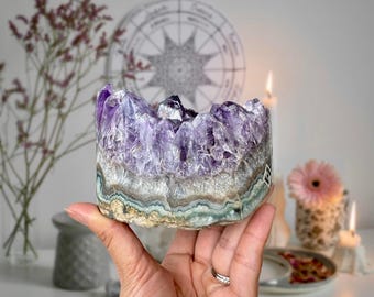 Purple Amethyst Cylinder