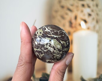 Money Agate Sphere