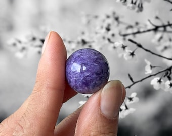 Charoite Sphere