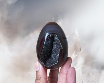 Druzy Agate Egg