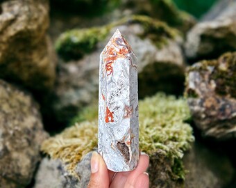 Mexican Lace Agate Tower