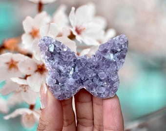 Amethyst Butterfly Cluster (small)