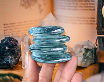 Blue Obsidian Earth Stone