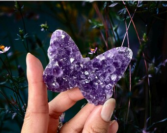 Amethyst Butterfly Cluster (medium)