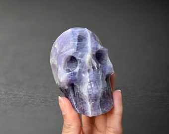 Fluorite Crystal Skull