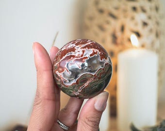 Money Agate Sphere