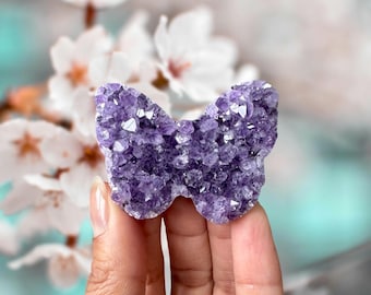 Amethyst Butterfly Cluster (small)