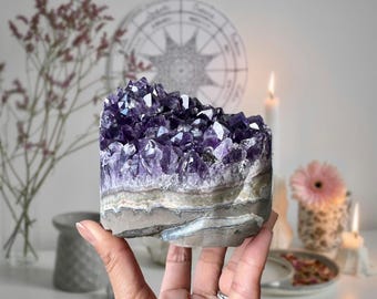 Deep Purple Amethyst Cylinder