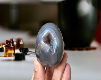 Druzy Agate Egg