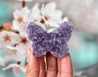 Amethyst Butterfly Cluster (small)