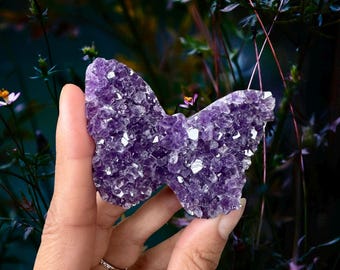 Amethyst Butterfly Cluster (medium)