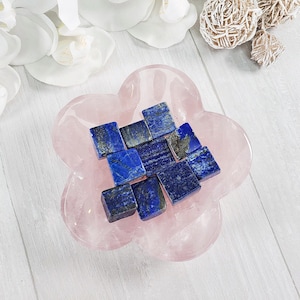Lapis Lazuli Cube, Lapis Cube, Lapis Lazuli Stone, Lapis Worry Stone, Lapis Palm Stone, Lapis Lazuli Crystal, Healing Crystals