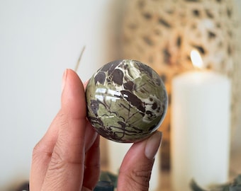 Money Agate Sphere