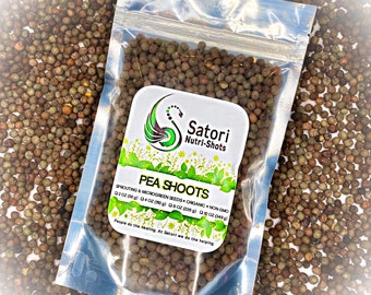 Pea Shoots Sprouting & Microgreen Seeds