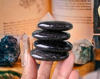 Silver Sheen Obsidian Earth Stone