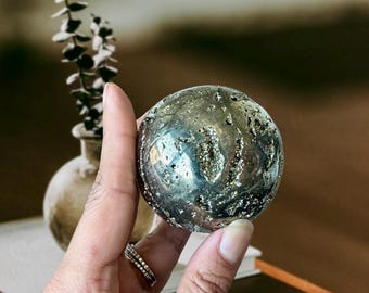 Pyrite Sphere (2.25" wide)