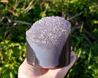 Large Amethyst Cylinder