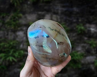Aura Moss Agate Free Form