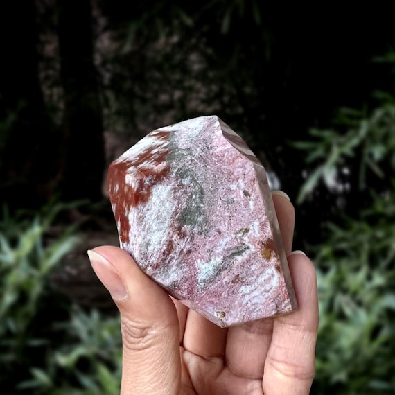 Ocean Jasper Free Form Crystal, Ocean Jasper Crystal, Ocean Jasper Freeform, Ocean Jasper Block, Freeform Crystal, Healing Crystals