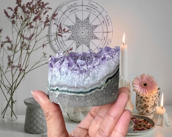 Purple Amethyst Cylinder