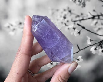 Double Terminated Amethyst Crystal
