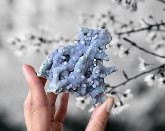 Rare Natural Grape Agate Cluster