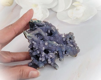 Rare Natural Grape Agate Cluster