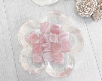 Rose Quartz Cube