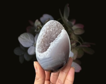 Agate Geode Egg