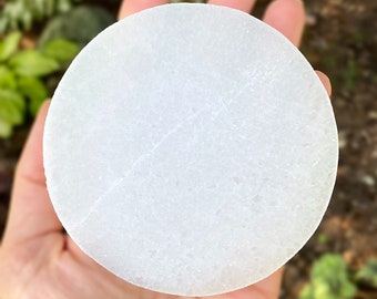 Selenite Charging Plate (10 cm)