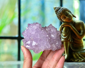 Amethyst Spirit Quartz Cluster