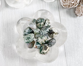 Tree Agate Tumbled Stone