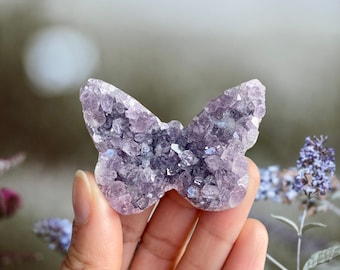 Amethyst Butterfly Cluster (small)