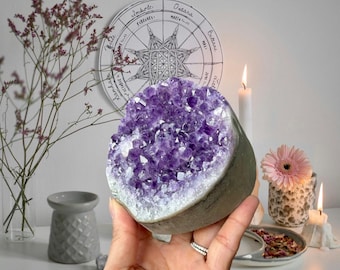 Purple Amethyst Cylinder