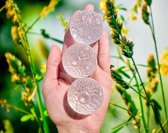 Clear Quartz Moon Sphere
