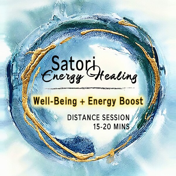 Well-Being + Energy Boost Distant Healing Session, Energy Healing, Remote Healing, Distance Healing, Quantum Energy Healing