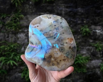 Aura Moss Agate Free Form