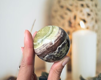 Money Agate Sphere