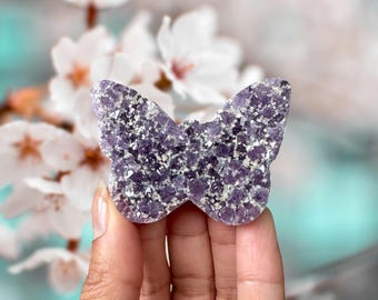 Amethyst Butterfly Cluster (small)